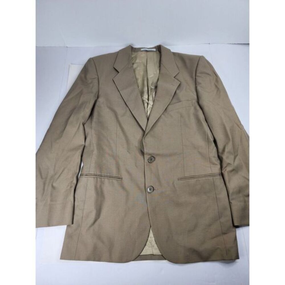 YSL Yves Saint Laurent Men Surgical Cuff Blazer Brown Jacket 38 Made In France